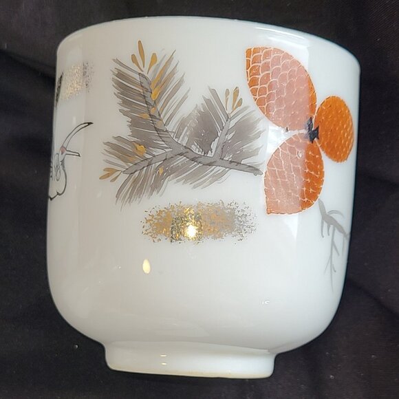 VINTAGE Japanese Porcelain Sake Set for Eight (8) GORGEOUS! - Picture 4 of 7